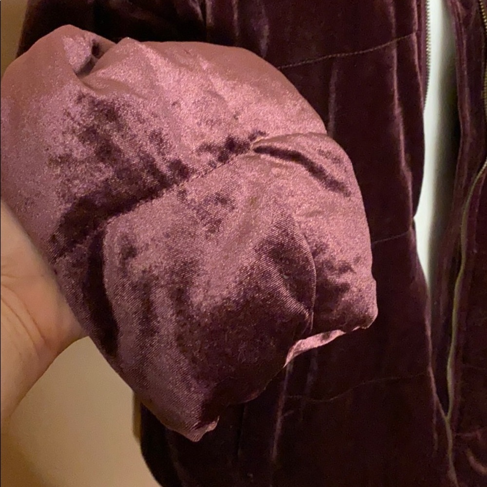 🎉HOST PICK🎉 Who What Wear Velvet Puff Jacket - Picture 11 of 12